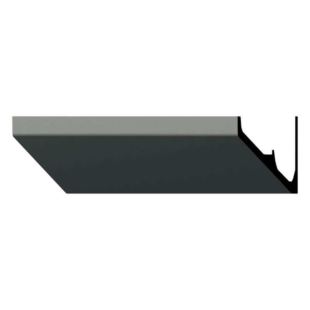 Ekena Millwork Blair 7.875 in. D x 7.875 in. W x 94.5 in. L Polyurethane Crown Moulding