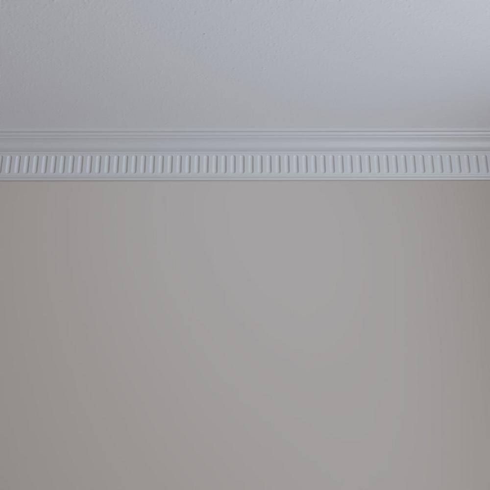 Ekena Millwork 2-1/4 in. x 4 in. x 94-1/2 in. Polyurethane Viceroy Crown Moulding