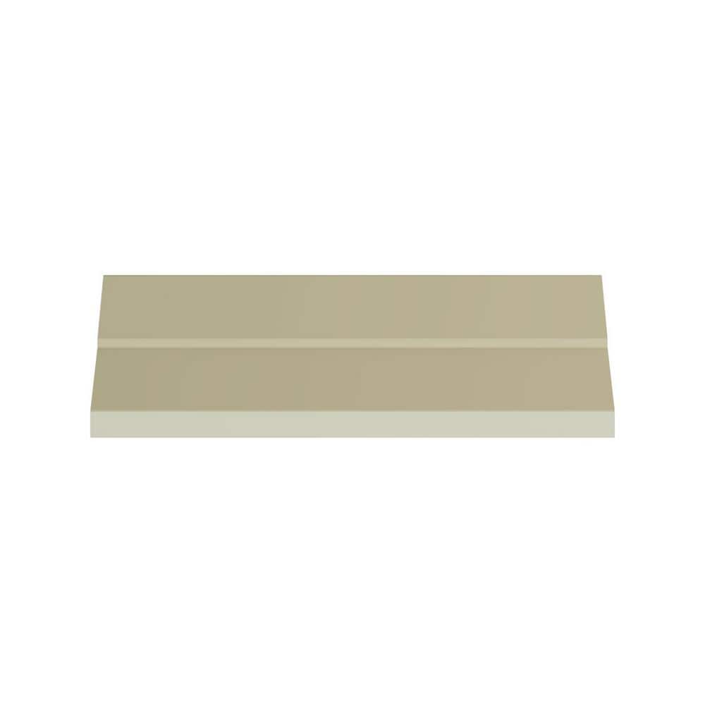 Ekena Millwork Alicia 2.5 in. D x 4.625 in. W x 96 in. L Polyurethane Crown Moulding