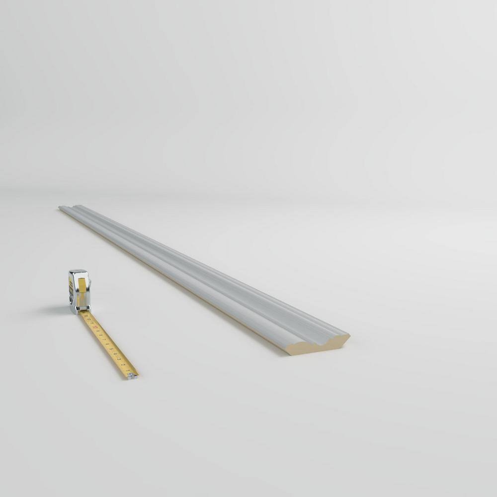 Ekena Millwork Shia 2.875 in. D x 4.5 in. W x 94.5 in. L Polyurethane Crown Moulding