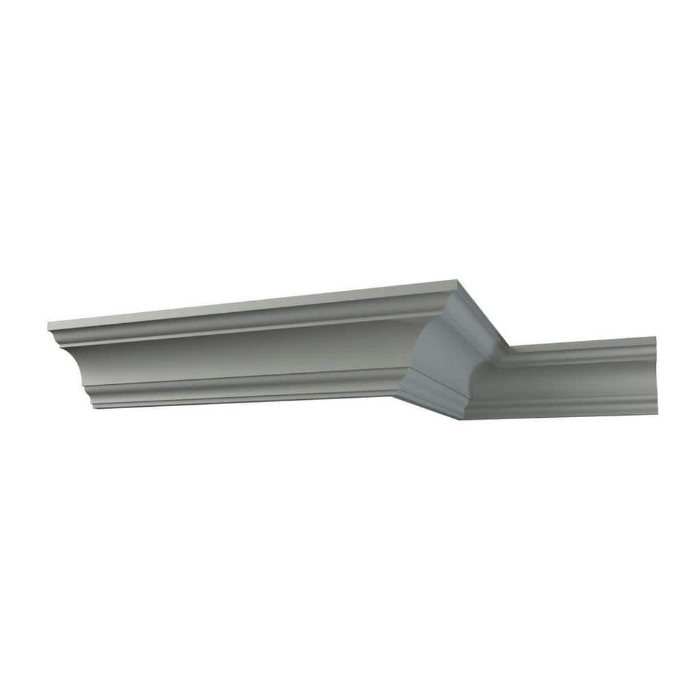 Ekena Millwork Austin 3.5 in. D x 5 in. W x 96 in. L Polyurethane Crown Moulding
