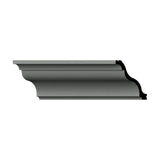 Ekena Millwork Azriel 3.5 in. D x 5 in. W x 96 in. L Polyurethane Crown Moulding