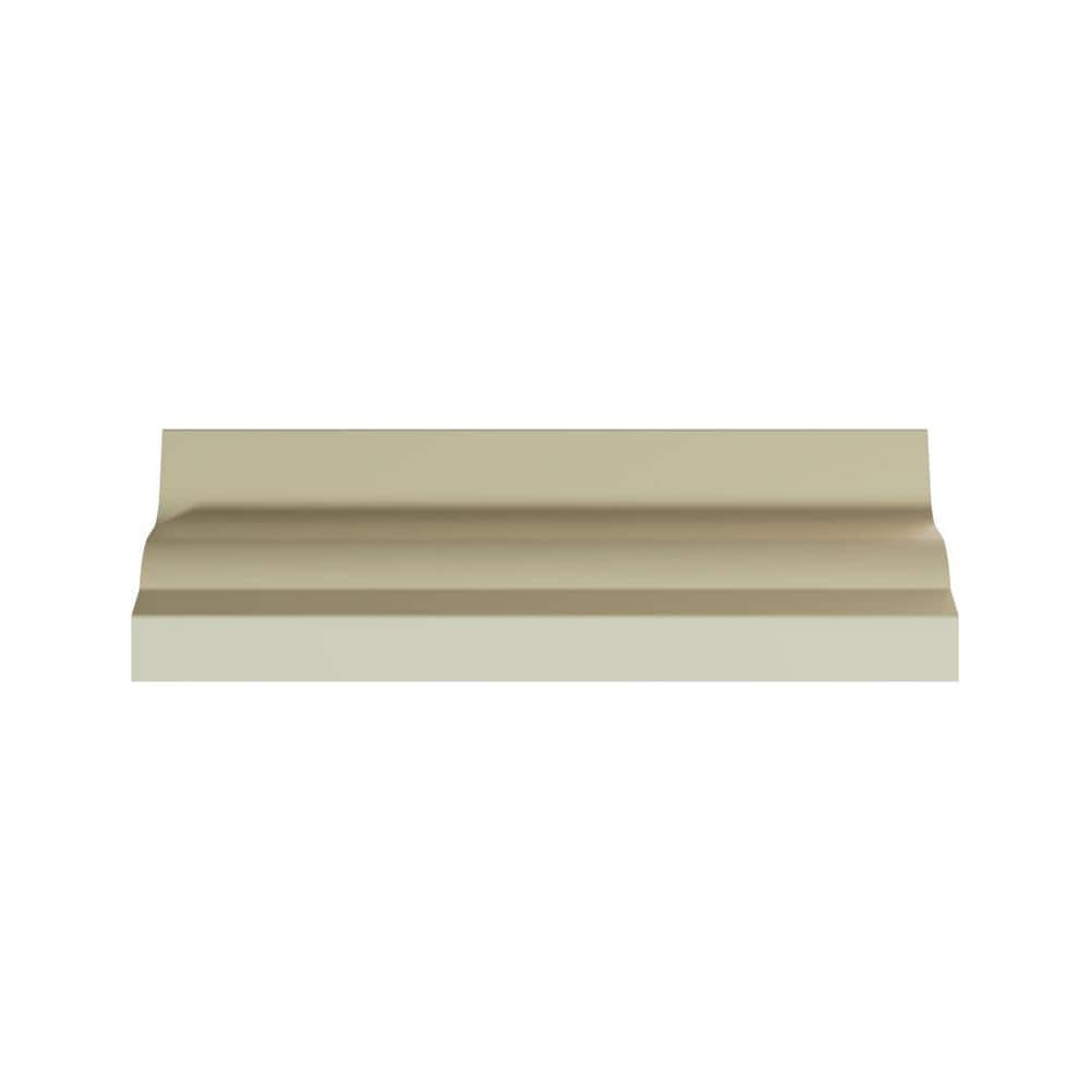 Ekena Millwork Harlington 4 in. D x 5.5 in. W x 96 in. L Polyurethane Crown Moulding