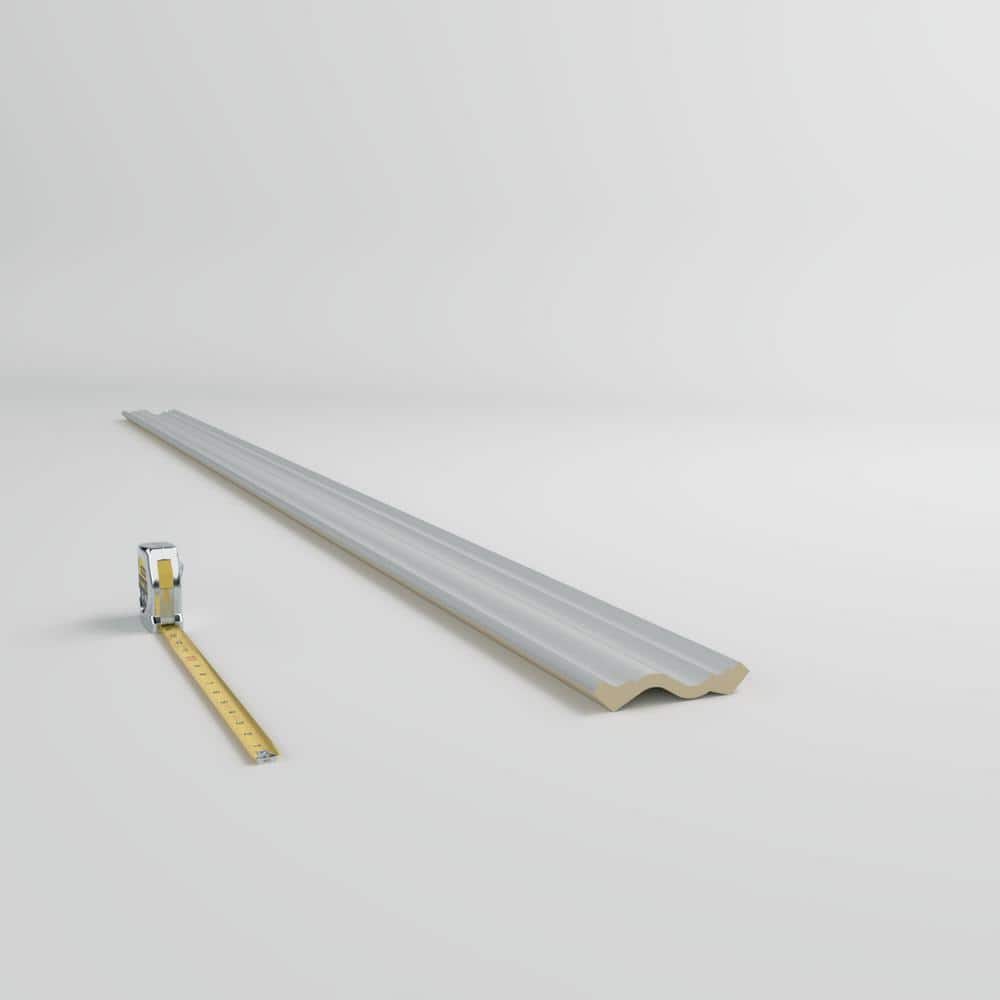 Ekena Millwork Harlington 4 in. D x 5.5 in. W x 96 in. L Polyurethane Crown Moulding