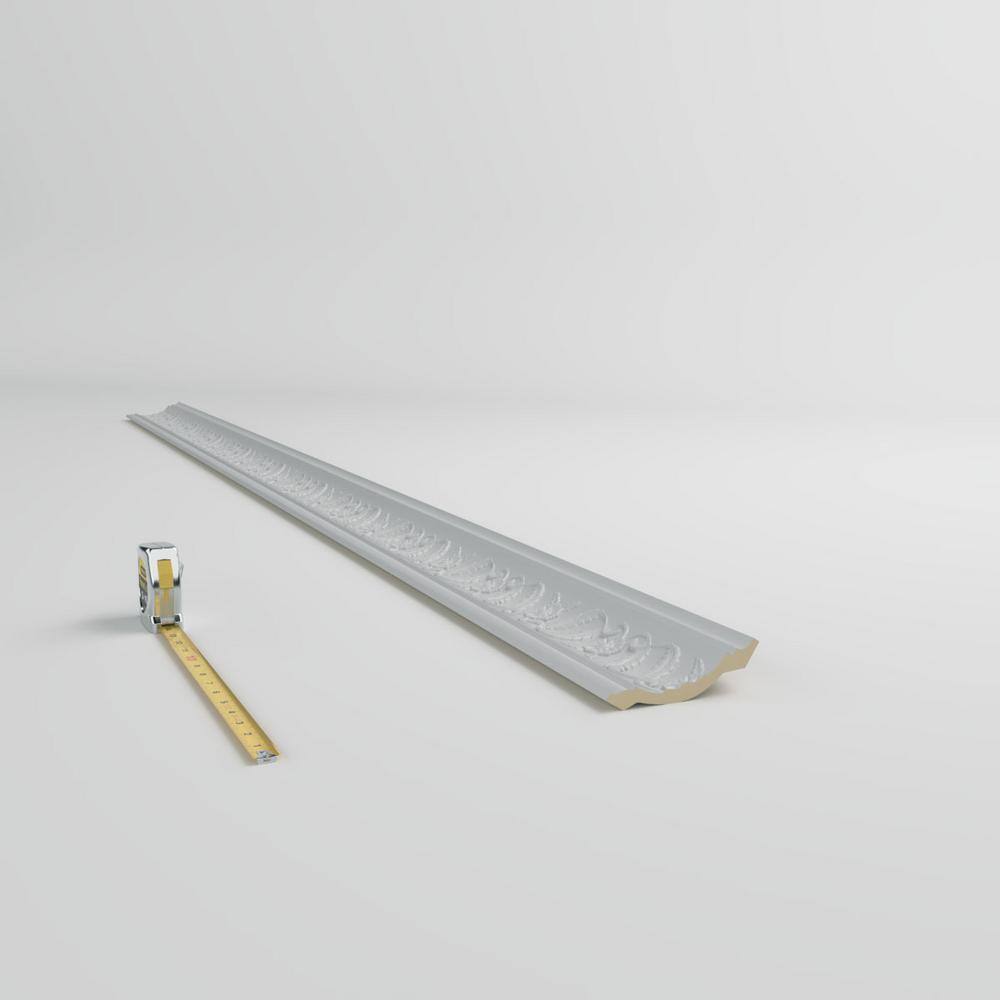 Ekena Millwork McKinney 4 in. D x 5.625 in. W x 96 in. L Polyurethane Crown Moulding