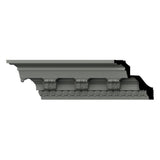 Ekena Millwork Waco 4 in. D x 5.625 in. W x 96 in. L Polyurethane Crown Moulding