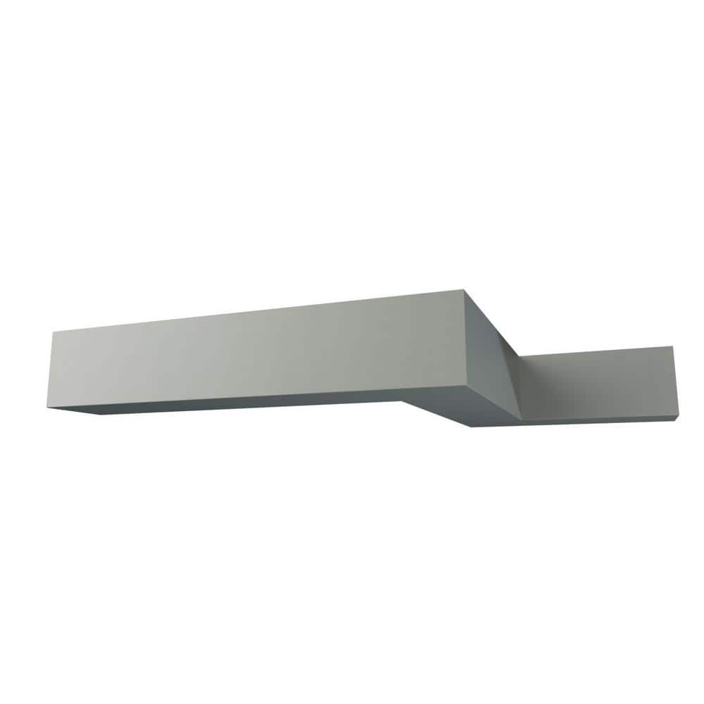 Ekena Millwork Beatrice 3.5 in. D x 3.5 in. W x 94.5 in. L Polyurethane Crown Moulding