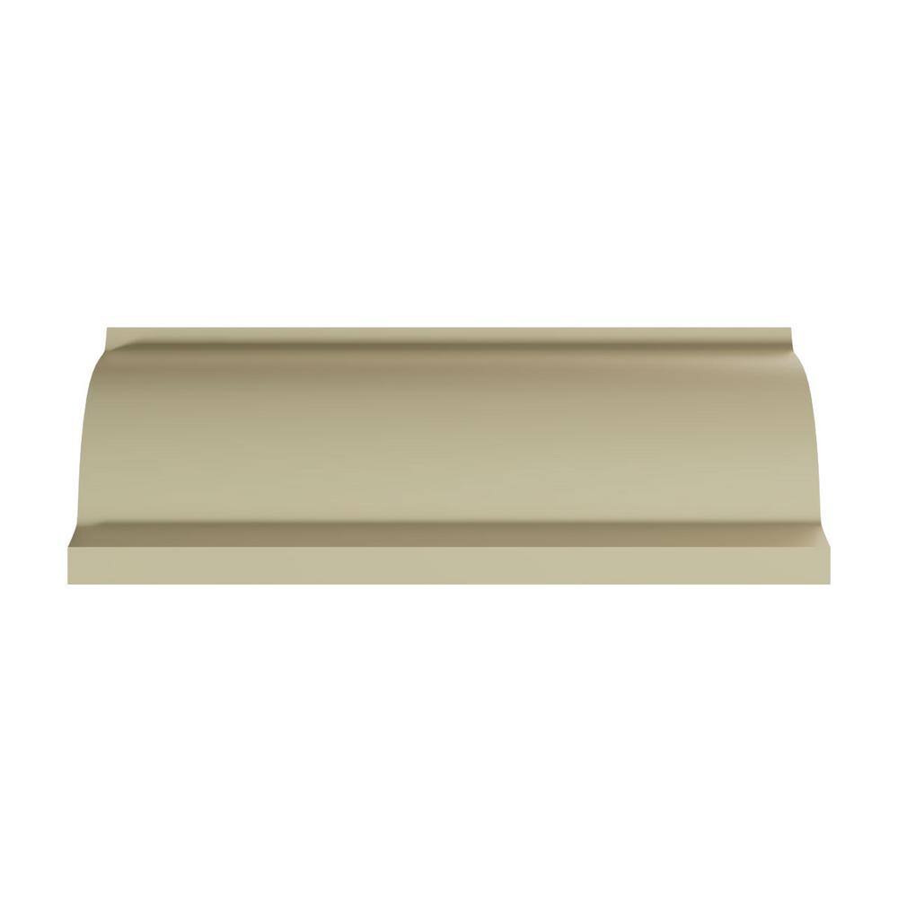 Ekena Millwork Elizabeth 4.75 in. D x 6.625 in. W x 96 in. L Polyurethane Crown Moulding
