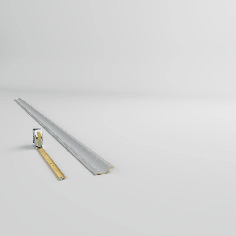 Ekena Millwork Elizabeth 4.75 in. D x 6.625 in. W x 96 in. L Polyurethane Crown Moulding