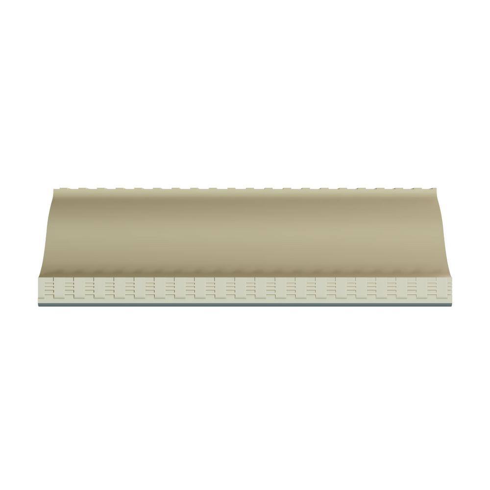 Ekena Millwork McAllen 5.25 in. D x 7.5 in. W x 96 in. L Polyurethane Crown Moulding