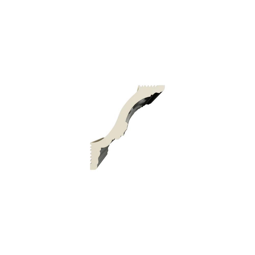 Ekena Millwork Sylvia 4.625 in. D x 7 in. W x 96 in. L Polyurethane Crown Moulding