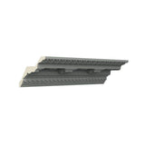Ekena Millwork Leighton 6.75 in. D x 8.375 in. W x 96 in. L Polyurethane Crown Moulding