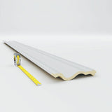 Ekena Millwork 7-7/8 in. x 5-1/4 in. x 94-1/2 in. Polyurethane Jackson Crown Moulding