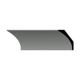 Ekena Millwork Caryn 2 in. D x 6.25 in. W x 96 in. L Polyurethane Crown Moulding