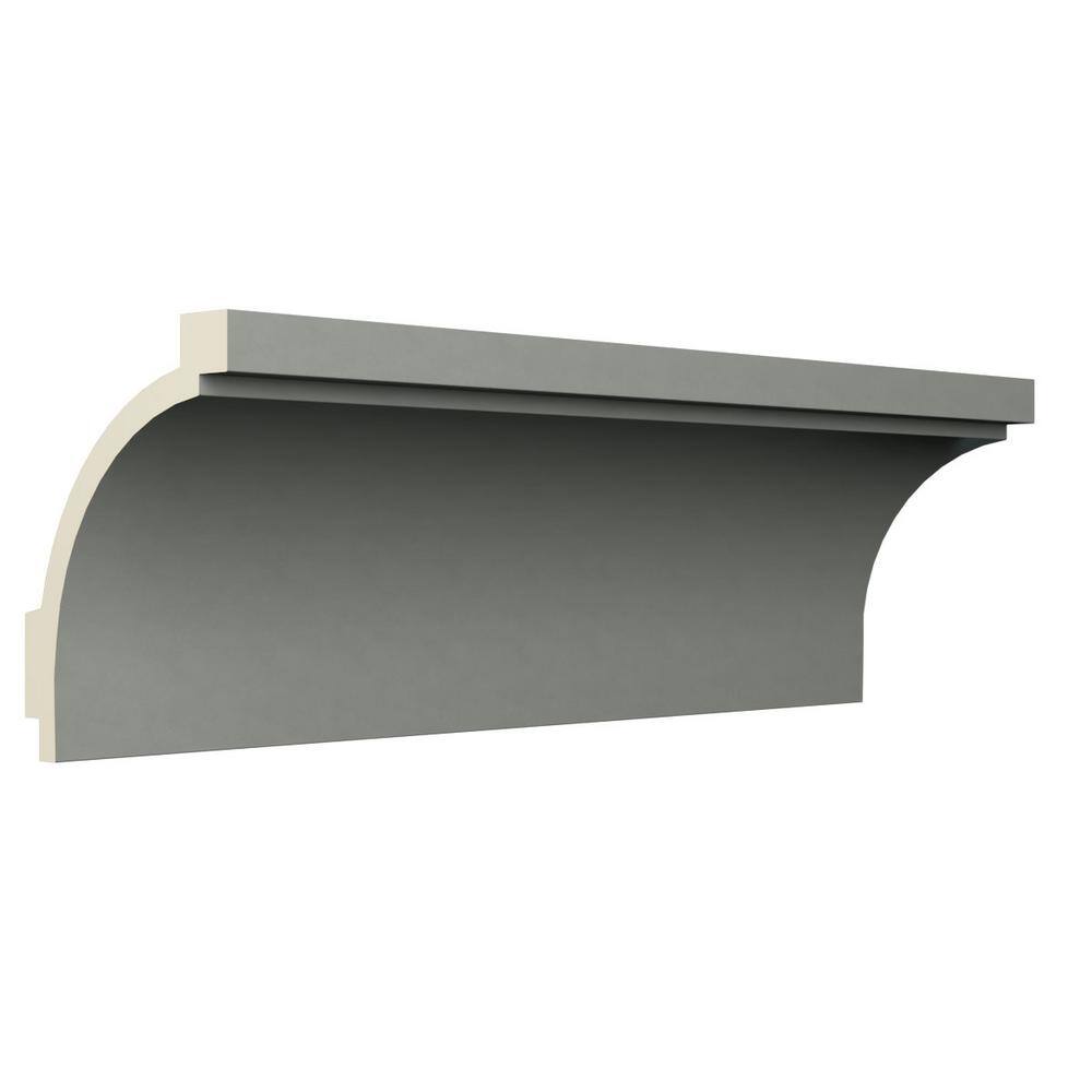 Ekena Millwork Noah 4.625 in. D x 7.375 in. W x 94.5 in. L Polyurethane Crown Moulding