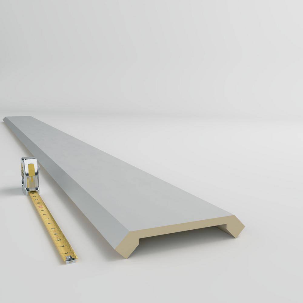 Ekena Millwork Darcy 6 in. D x 8.375 in. W x 94.5 in. L Polyurethane Crown Moulding