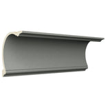 Ekena Millwork Danielle 7.875 in. D x 9.875 in. W x 96 in. L Polyurethane Crown Moulding
