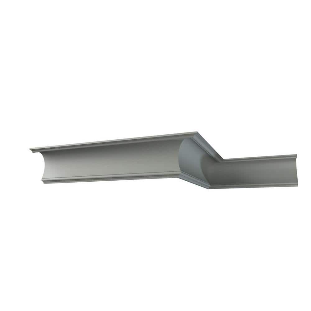 Ekena Millwork Danielle 7.875 in. D x 9.875 in. W x 96 in. L Polyurethane Crown Moulding