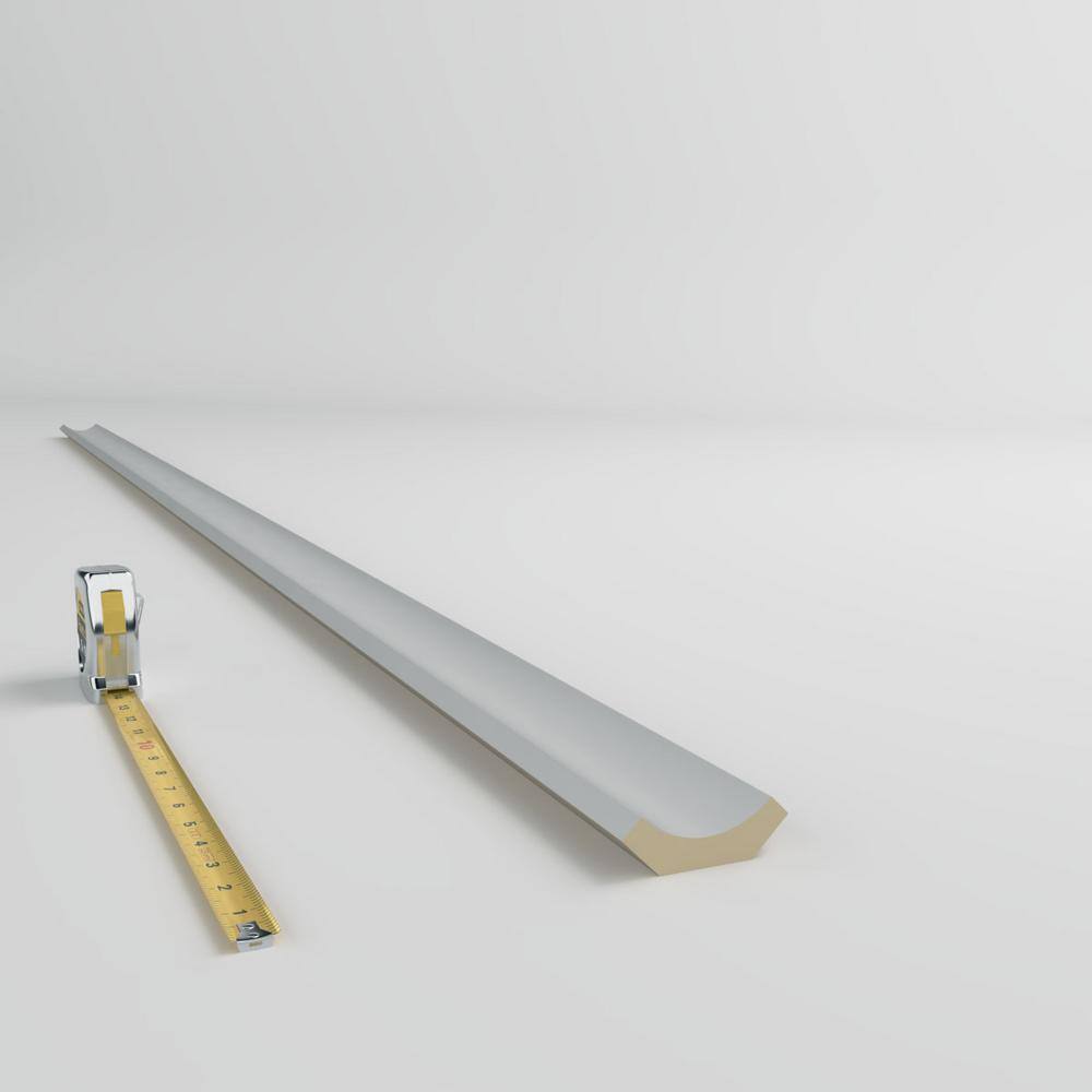 Ekena Millwork Danielle 7.875 in. D x 9.875 in. W x 96 in. L Polyurethane Crown Moulding