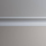 Ekena Millwork Danielle 7.875 in. D x 9.875 in. W x 96 in. L Polyurethane Crown Moulding