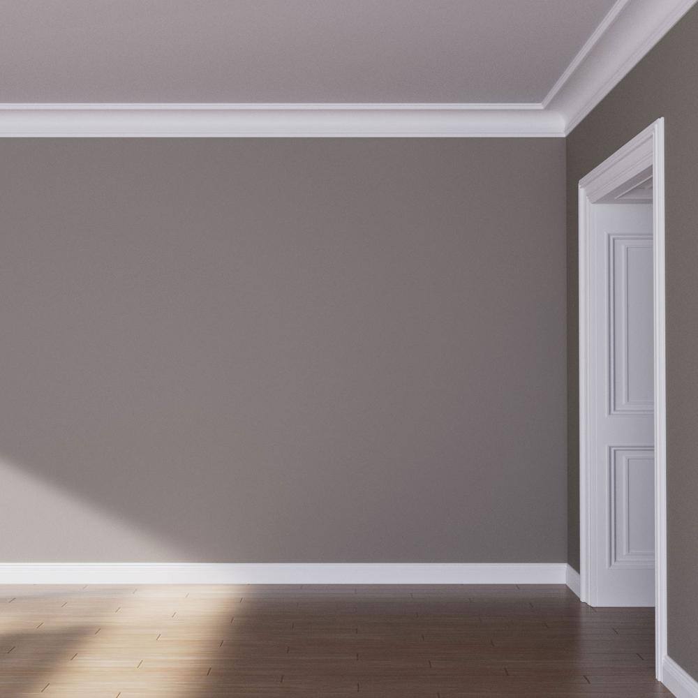 Ekena Millwork Danielle 7.875 in. D x 9.875 in. W x 96 in. L Polyurethane Crown Moulding
