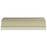 Ekena Millwork Noelle 7 in. D x 10 in. W x 96 in. L Polyurethane Crown Moulding
