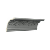 Ekena Millwork Noelle 7 in. D x 10 in. W x 96 in. L Polyurethane Crown Moulding