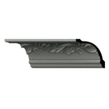 Ekena Millwork Noelle 7 in. D x 10 in. W x 96 in. L Polyurethane Crown Moulding