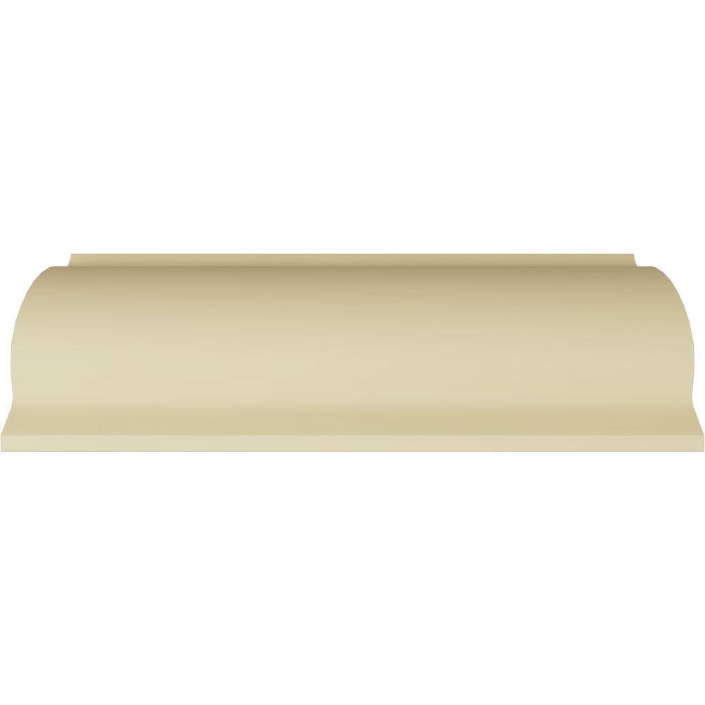 Ekena Millwork 9 in. x 7-3/4 in. x 94-1/2 in. Polyurethane Neuveau Crown Moulding