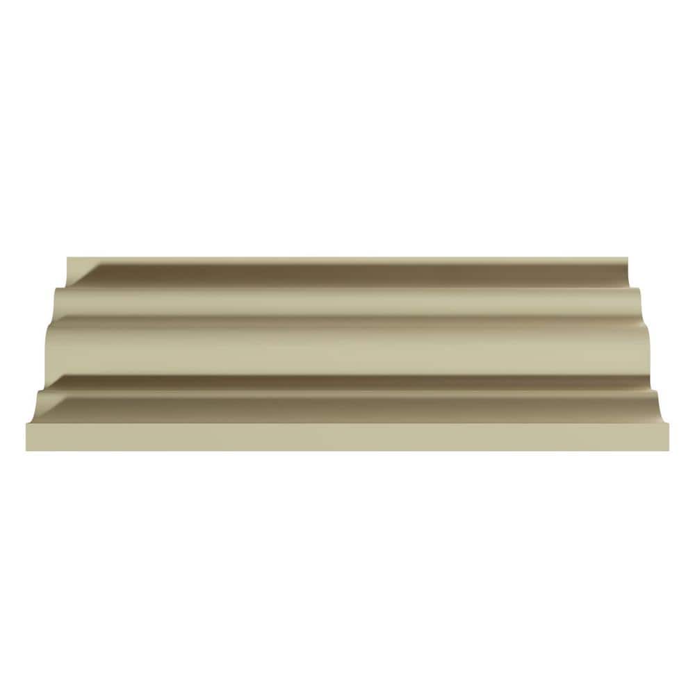 Ekena Millwork Ethan 9.625 in. D x 12 in. W x 96 in. L Polyurethane Crown Moulding