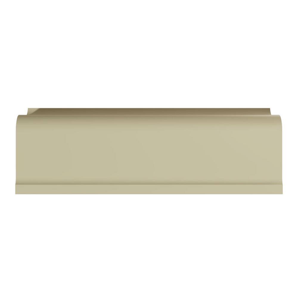 Ekena Millwork Chloe 6.625 in. D x 10.375 in. W x 96 in. L Polyurethane Crown Moulding