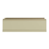 Ekena Millwork Chloe 6.625 in. D x 10.375 in. W x 96 in. L Polyurethane Crown Moulding
