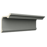 Ekena Millwork Chloe 6.625 in. D x 10.375 in. W x 96 in. L Polyurethane Crown Moulding