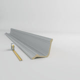 Ekena Millwork Chloe 6.625 in. D x 10.375 in. W x 96 in. L Polyurethane Crown Moulding