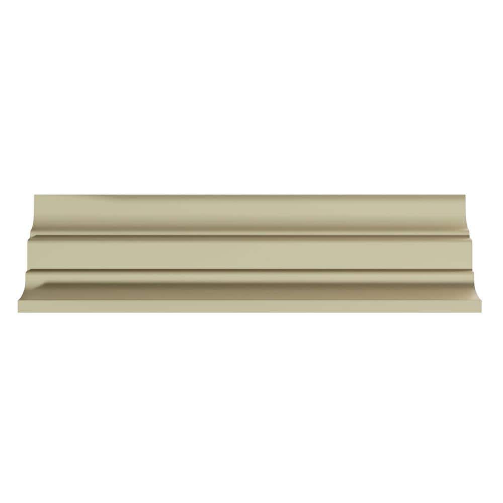 Ekena Millwork Henry 7.875 in. D x 12.625 in. W x 96 in. L Polyurethane Crown Moulding