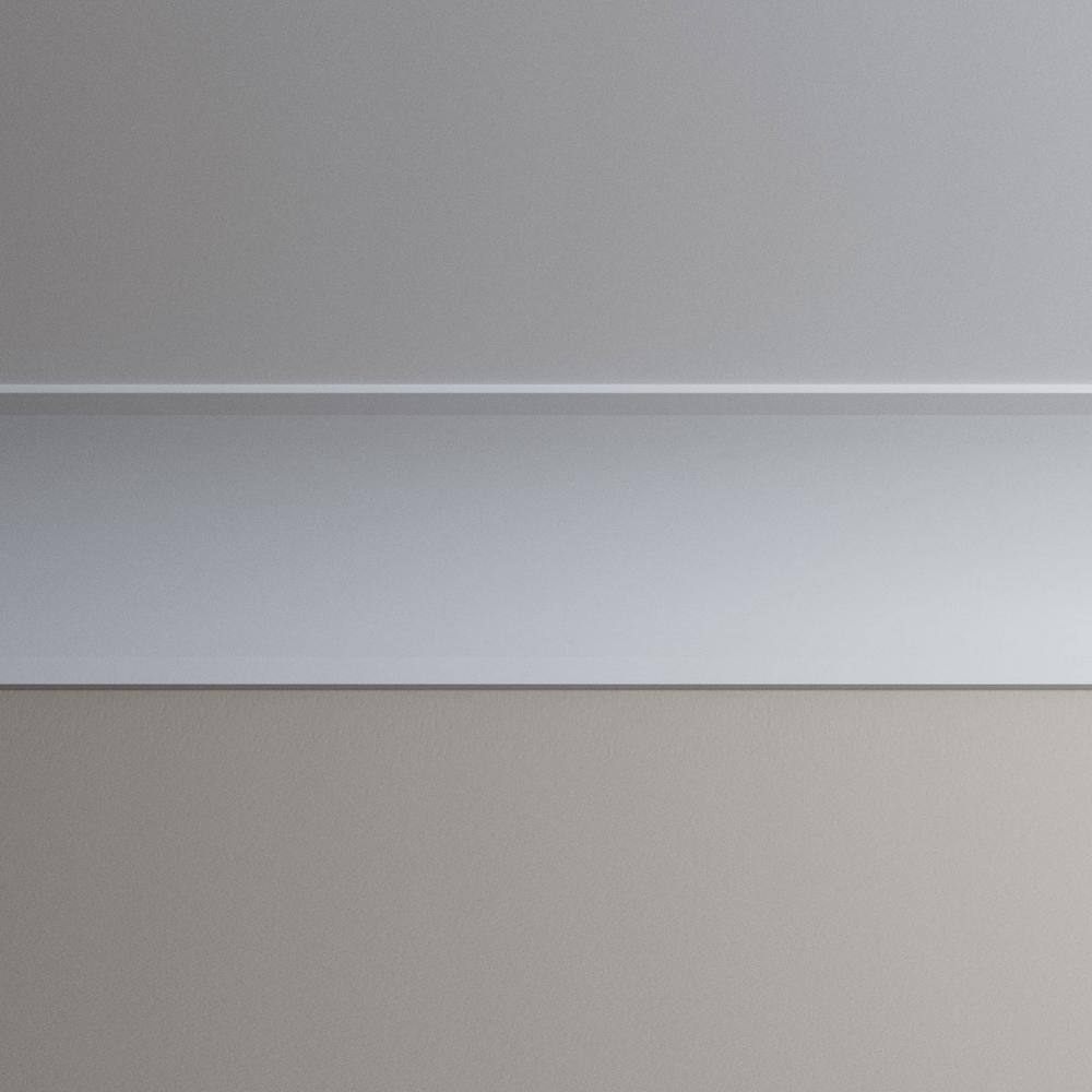 Ekena Millwork Faith 9.875 in. D x 14 in. W x 48 in. L Polyurethane Crown Moulding