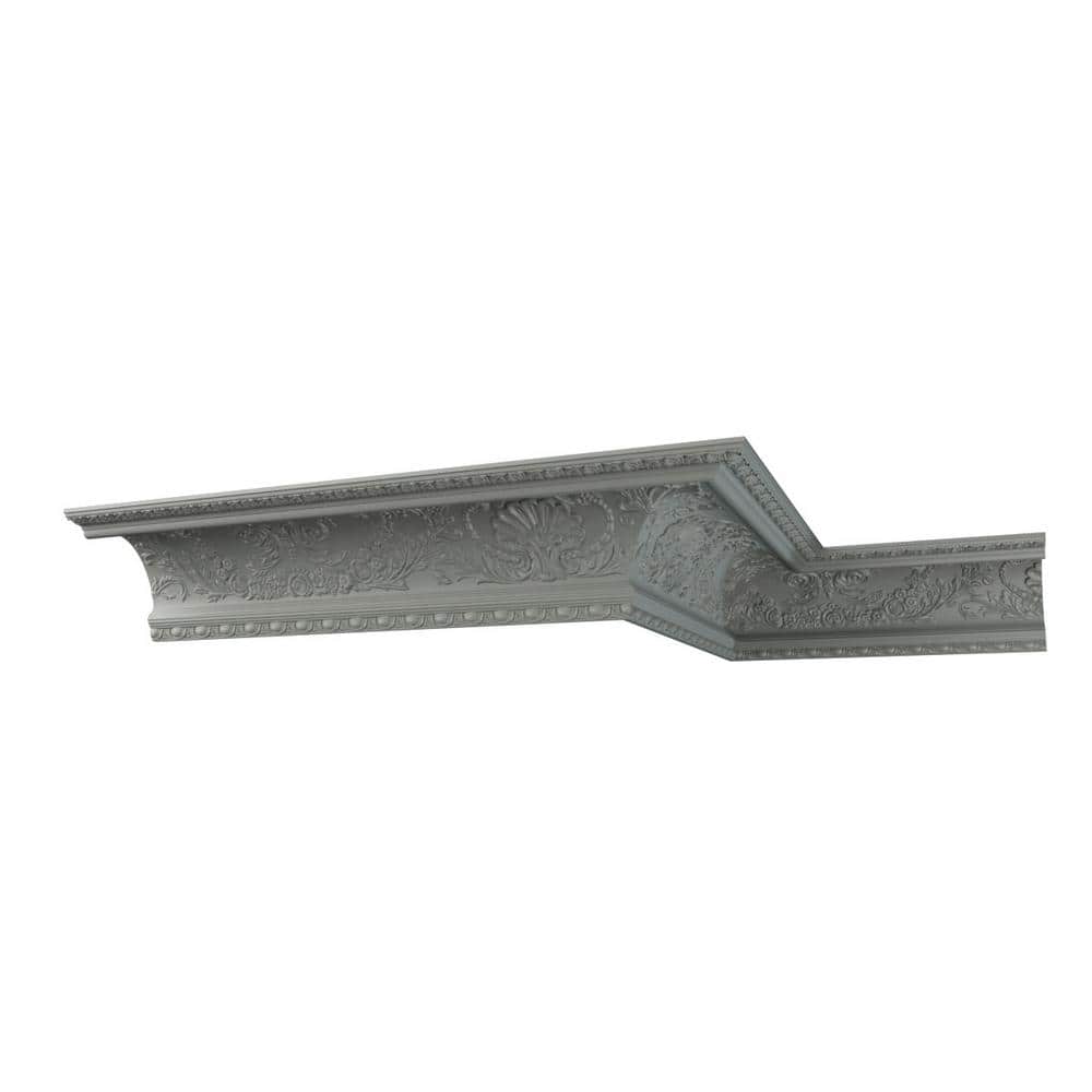 Ekena Millwork Hope 12.625 in. D x 16.25 in. W x 96 in. L Polyurethane Crown Moulding
