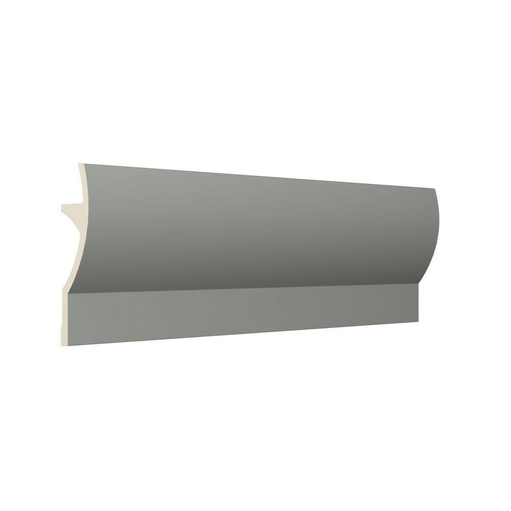 Ekena Millwork Faline 2.75 in. D x 2.75 in. W x 96 in. L Polyurethane Crown Moulding