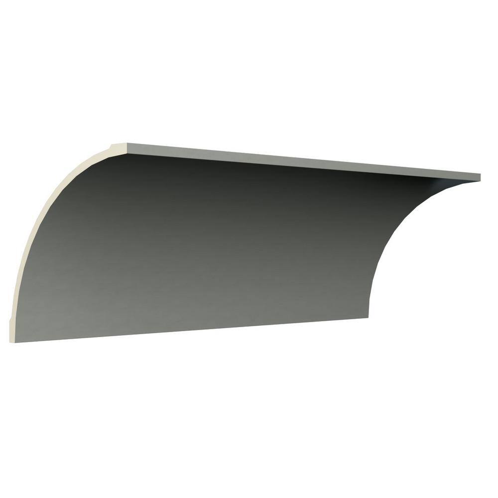 Ekena Millwork Hetty 11.75 in. D x 16.625 in. W x 96 in. L Polyurethane Crown Moulding
