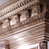 Ekena Millwork 15-3/8 in. x 12 in. x 94-1/2 in. Polyurethane Preston Crown Moulding