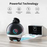 Enabot EBO X 4K UHD Stabilized Movable Indoor WiFi Smart Home Companion Robot Camera, with Smart Mapping, Alexa Built-In
