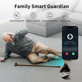 Enabot EBO X 4K UHD Stabilized Movable Indoor WiFi Smart Home Companion Robot Camera, with Smart Mapping, Alexa Built-In