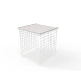 Enclo Privacy Screens 36 in. x 39 in. White Vinyl Liberty Lattice Solid Rooftop Accessory
