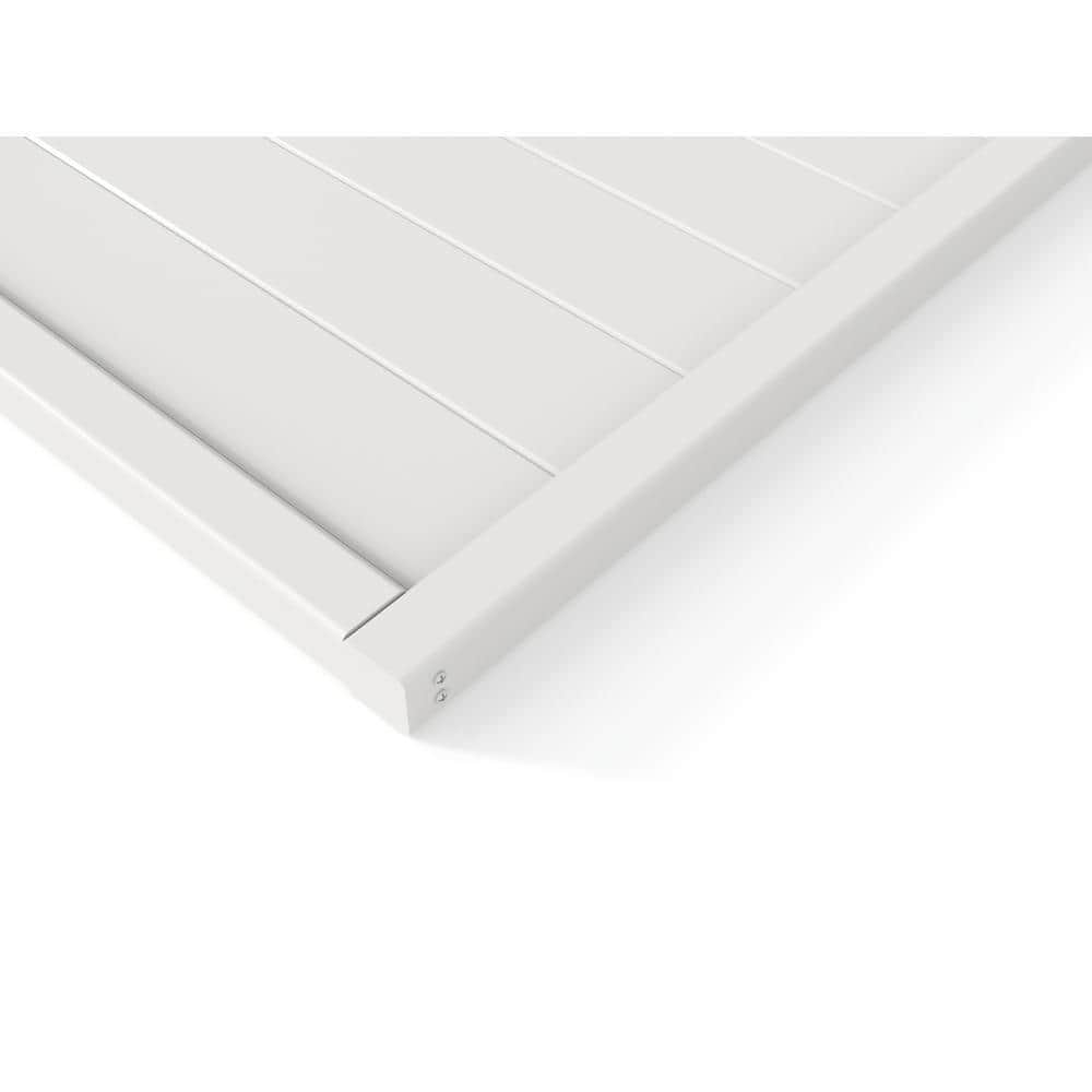 Enclo Privacy Screens 36 in. x 39 in. White Vinyl Liberty Lattice Solid Rooftop Accessory