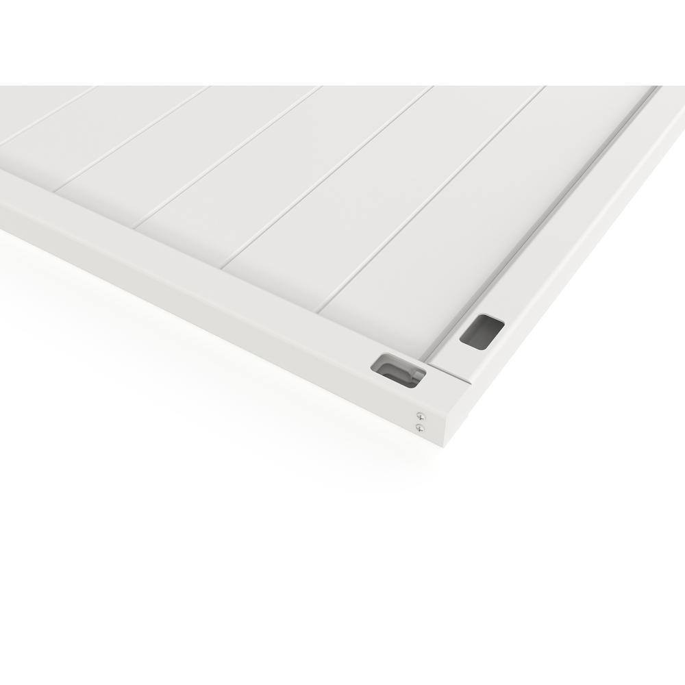 Enclo Privacy Screens 36 in. x 39 in. White Vinyl Liberty Lattice Solid Rooftop Accessory