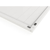 Enclo Privacy Screens 36 in. x 39 in. White Vinyl Liberty Lattice Solid Rooftop Accessory