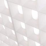 EnviroLite Nonglare 2 ft. x 4 ft. 5000 Lumens Integrated LED Parabolic Light Cell Grid Backlit Recessed Troffer Panel Light