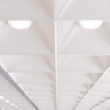 EnviroLite Nonglare 2 ft. x 4 ft. 5000 Lumens Integrated LED Parabolic Light Cell Grid Backlit Recessed Troffer Panel Light