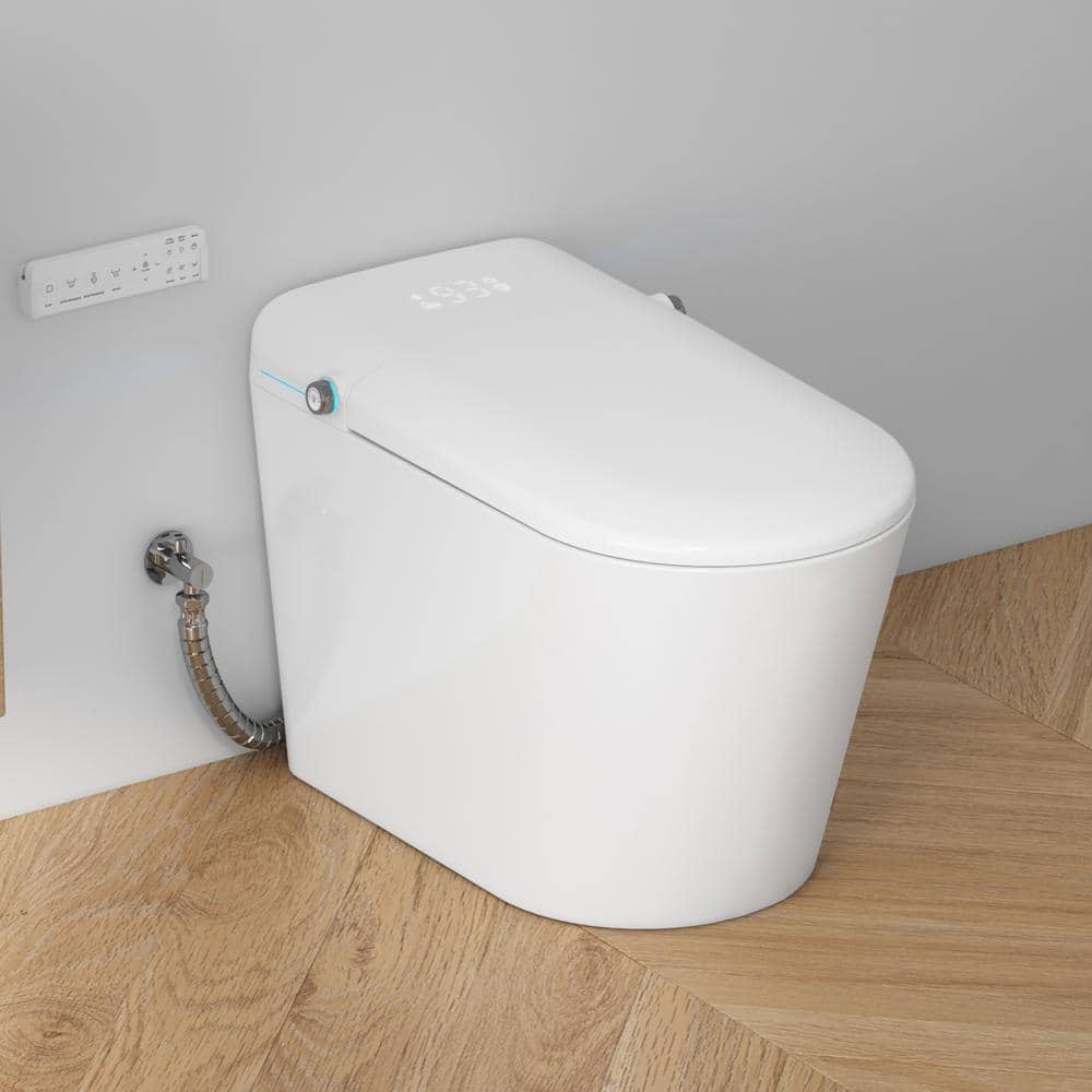 Eridanus 1-Piece Elongated Smart Bidet Toilet with Remote Control