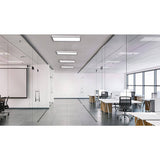 eSenLite 2 ft. x 4 ft. Integrated LED Panel Light Troffer Backlit 6500LM 630W Equivalent White Dim CCT Color Changeable (20-PC)